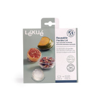 Крышка эластичная, 11.5 см, силикон, прозрачный, серия Reuse & Reduce, LEKUE, Испания_00817020062073405079.jpg