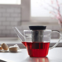 Чайник заварочный с ситечком, 1 л, боросиликатное стекло, нержавеющая сталь, силикон, черный, Infusion, VIVA Scandinavia, Дания_00803020063697417874.jpg