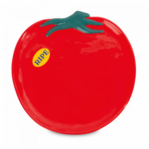 Тарелка сервировочная Tomato, 24 см, керамика, белый, DOIY, Испания, Тарелки десертные