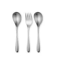 Набор столовых приборов для сервировки, 3 предмета, 24 см, серия Stanton Satin, ROBERT WELCH, Великобритания, 