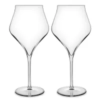 Набор из 2-х бокалов для красных вин BURGUNDY, 650 мл, бессвинцовый хрусталь, серия Supremo, LUIGI BORMIOLI, Италия, 
