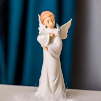 Статуэтка «Ангел-хранитель», 19 см, фарфор, NAO, Испания_00812740059784441520.jpg