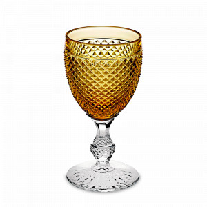 Бокал для белого вина, 280 мл, стекло, оранжевый, серия Bicos, VISTA ALEGRE, Португалия, Фужеры для белого вина