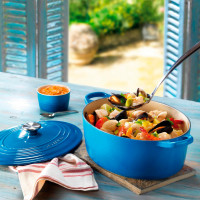 Чугунная эмалированная утятница овальная, 4,1 л, 27 см, синий, LE CREUSET, Франция_00797690041525151471.jpg
