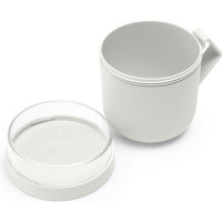 Ланч-бокс кружка суповая, 600 мл, пластик, светло-серый, серия Make & Take, BRABANTIA, Бельгия_00812680051571127867.jpg