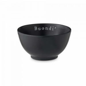 Салатник порционный, 14.5 см, керамика, черный, серия Nero Easy, NUOVA CER, Италия, Nero Easy NUOVA CER