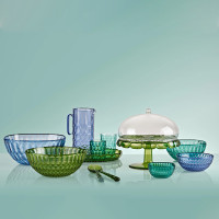 Салатник , биопластик, 21 см, бирюзовый, серия Vanity, GUZZINI, Италия_00819850050152978013.jpg