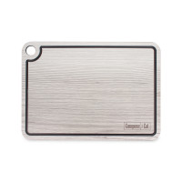 Доска композитная разделочная с желобом, 29x20 см, белое дерево, серия Elegance, ComposeEat, Россия