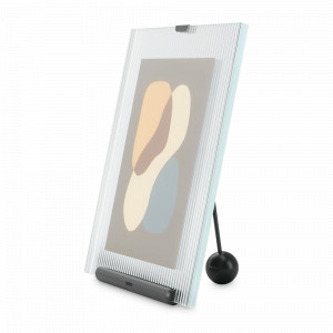 Рамка для фотографий 13 х 18 см, стекло, сталь, цинк, черный, серия Flute, UMBRA, Канада, UMBRA (Канада)