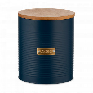 Емкость для печенья, 2.6 л, нержавеющая сталь, темно-синий, серия Otto, TYPHOON, Великобритания, TYPHOON (Великобритания)