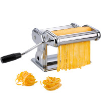 Машинка для пасты Pasta Perfetta Brillante, 19,9 х 19,8 см, нержавеющая сталь, GEFU, Германия_00803960035678982728.jpg