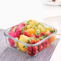 Контейнер квадратный стеклянный, 2.6 л, стекло, фиолетовый, GLASSLOCK, Корея_00814020002561733041.jpg