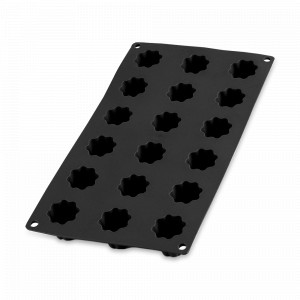 Форма для выпечки «Каннеле», 18 ячеек, 30 х 17.5 см, силикон, черный, LEKUE, Испания, LEKUE (Испания)