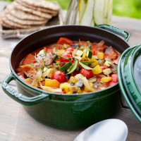 Кокот круглый, 6,7 л, 28 см, чугун, зеленый, серия La Cocotte, STAUB, Франция_00795640042541796574.jpg