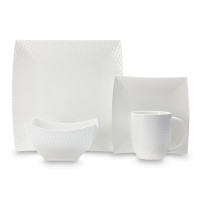 Сервиз обеденный «Даймонд», 16 предметов, на 4 персоны, фарфор, белый, серия Даймонд, MAXWELL WILLIAMS, Австралия