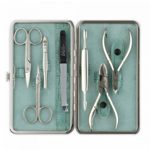 Набор маникюрный в футляре, 7 предметов, GD, Германия, Домашний маникюрный набор