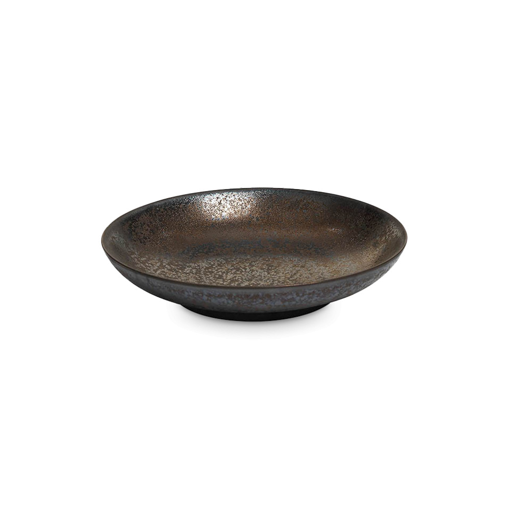 Салатник Brown, 22 см, каменная керамика, коричневый, серия Isamu, ROOMERS TABLEWARE, Нидерланды