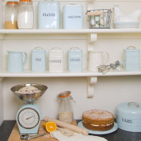 Банка для хранения COFFEE, металл, 17 х 11 см, кремовый, серия Living Nostalgia, KITCHEN CRAFT, Великобритания_00807690051005443640.jpg