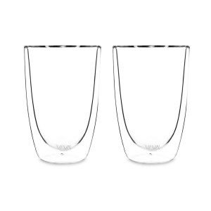 Набор из 2-х термобокалов, 380 мл, боросиликатное стекло, прозрачный, серия Lauren, VIVA Scandinavia, Дания, Набор термостаканов