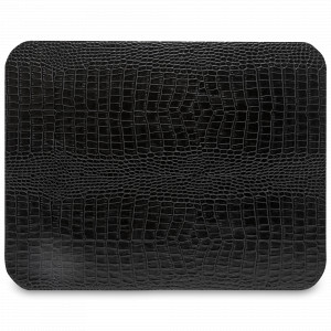 Салфетка подстановочная прямоугольная Black, 45 х 35 см, полиуретан, черный, серия Club, COSTA NOVA, Португалия, Салфетки подстановочные