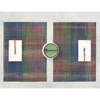 Салфетка подстановочная, винил, 36х48 см, MULTI, серия Plaid, CHILEWICH, США_00794960034925835704.jpg