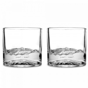 Набор из 2-х cтаканов для виски Smoky Mountain, 230 мл, хрустальное стекло, серия Liiton, VIVA Scandinavia, Дания, Скидка до -20% на Viva Scandinavia