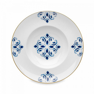 Тарелка суповая, 25 см, фарфор, декор, серия Transatlantica, VISTA ALEGRE, Португалия, Transatlantica VISTA ALEGRE