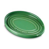 Подставка под ложку, керамика, 16 см, зеленый, серия Bamboo Green, LE CREUSET, Франция