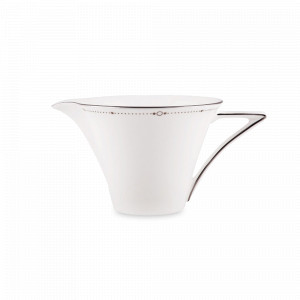 Молочник , 200 мл, фарфор, белый, декор, серия Tiffany, MIKASA, США, Сливочники