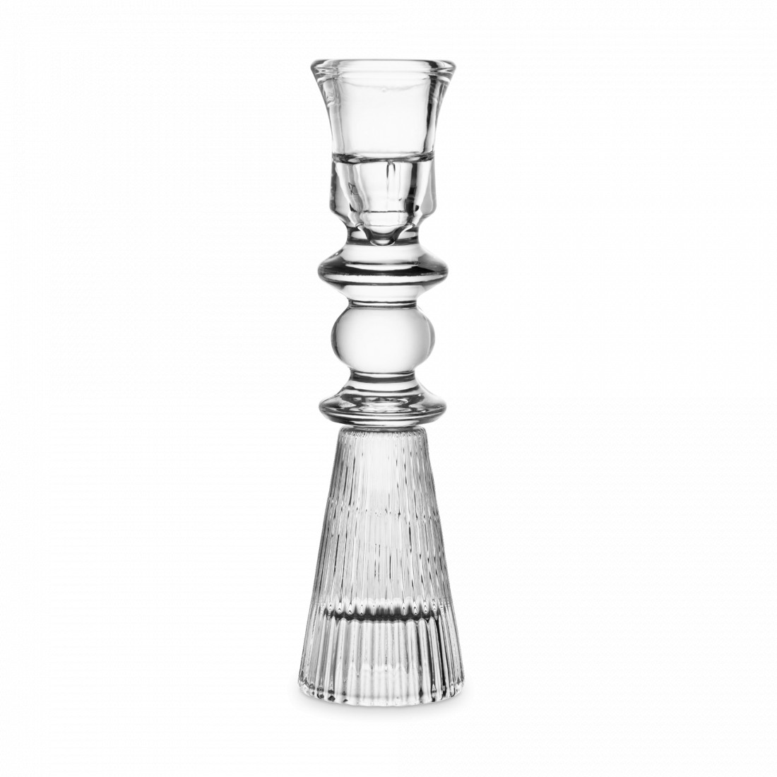 Подсвечник Корнет, 23.7 см, стекло, DECOR DE TABLE, Китай
