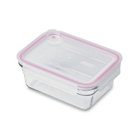 Контейнер стеклянный, объем: 485 мл, материал: стекло, GLASSLOCK, Корея