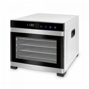 Сушилка для овощей и фруктов, нержавеющая сталь, пластик, стальной, черный, PROFI COOK, Германия, PROFI COOK (Германия)