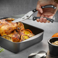 Ножницы для птицы VIGO, 25,3 см, нержавеющая сталь, пластик, черный, GEFU, Германия_00812380046100188256.jpg