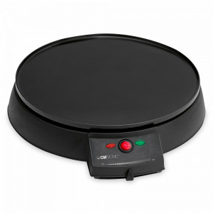 Блинница с антипригарным покрытием, пластик, черный, CLATRONIC, Германия, CLATRONIC (Германия)