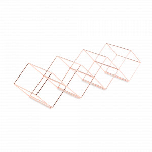 Держатель для бутылок, 26 х 16 см, металл, золотистый, серия Bar Craft, KITCHEN CRAFT, Великобритания, Подставки и корзины для бутылок