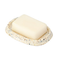 Мыльница Mosaic, 13.5 х 9.5 см, полирезин, пластик, светло-бежевый, серия Bath, BERGENSON BJORN, Великобритания_00819730057299783289.jpg