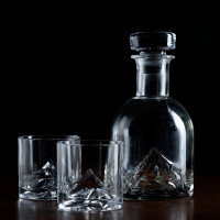 Набор для виски Everest, 5 предметов, хрустальное стекло, серия Liiton, VIVA Scandinavia, Дания_00811170054508666752.jpg