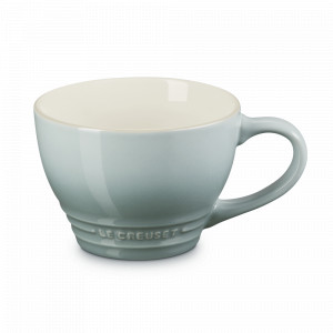 Кружка для капучино, 400 мл, каменная керамика, серый, серия Sea Salt, LE CREUSET, Франция, Кружка Le Creuset