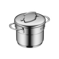 Кастрюля c крышкой, 12 см, 1 л, нержавеющая сталь 18/10, серия Mini, WMF, Германия