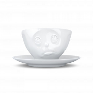 Пара чайная, объем: 200 мл, материал: фарфор, цвет: белый, серия Oh please, TASSEN, Германия, TASSEN (Германия)