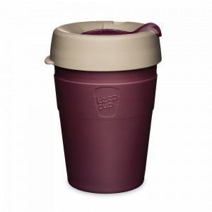 Термокружка M, 340 мл, нержавеющая сталь 18/8, полипропилен, пластик, бордовый, бежевый, серия Thermal, KEEPCUP, Австралия, KEEPCUP (Австралия)