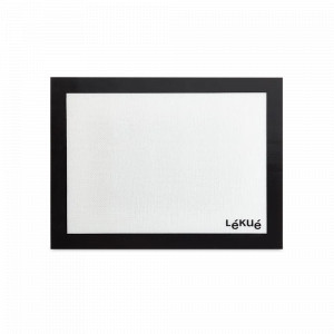 Коврик для выпечки, 60 х 40 см, силикон, черный, серия Creative Pastry, LEKUE, Испания, Коврики для выпечки