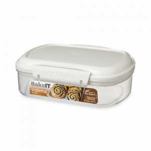 Контейнер , 685 мл, пластик, белый, серия Bake It, SISTEMA, Новая Зеландия, SISTEMA (Новая Зеландия)