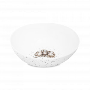 Салатник порционный «Сова», 15 см, костяной фарфор, белый, декор, серия Wrendale Designs, ROYAL WORCESTER, Великобритания, ROYAL WORCESTER (Великобритания)