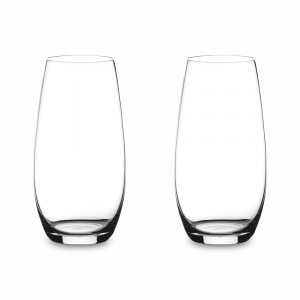 Набор из 2-х хрустальных бокалов для шампанского CHAMPAGNE GLASS, объем: 264 мл, высота: 12,2 см, материал: хрусталь, серия O Wine Tumbler, RIEDEL, Австрия, Свадебные бокалы
