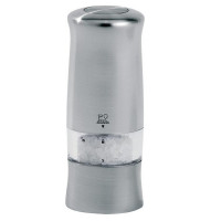 Мельница для соли электрическая 14 см, акрил/хромированный пластик, серия Zeli, PEUGEOT, Франция_00776270046369513821.jpg