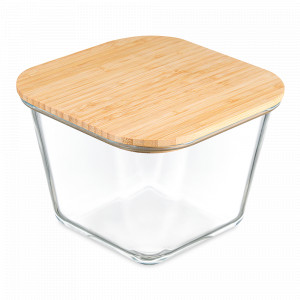 Контейнер для запекания и хранения квадратный, 1,9 л, боросиликатное стекло, прозрачный, SMART SOLUTIONS, Россия, SMART SOLUTIONS (Россия)