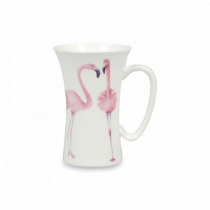 Кружка «Фламинго», 610 мл, фарфор, декор, KOENITZ, Германия, Большие кружки