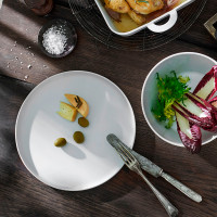 Тарелка обеденная, 26 см, серия Plisse, PILLIVUYT, Франция_00806170051706839525.jpg