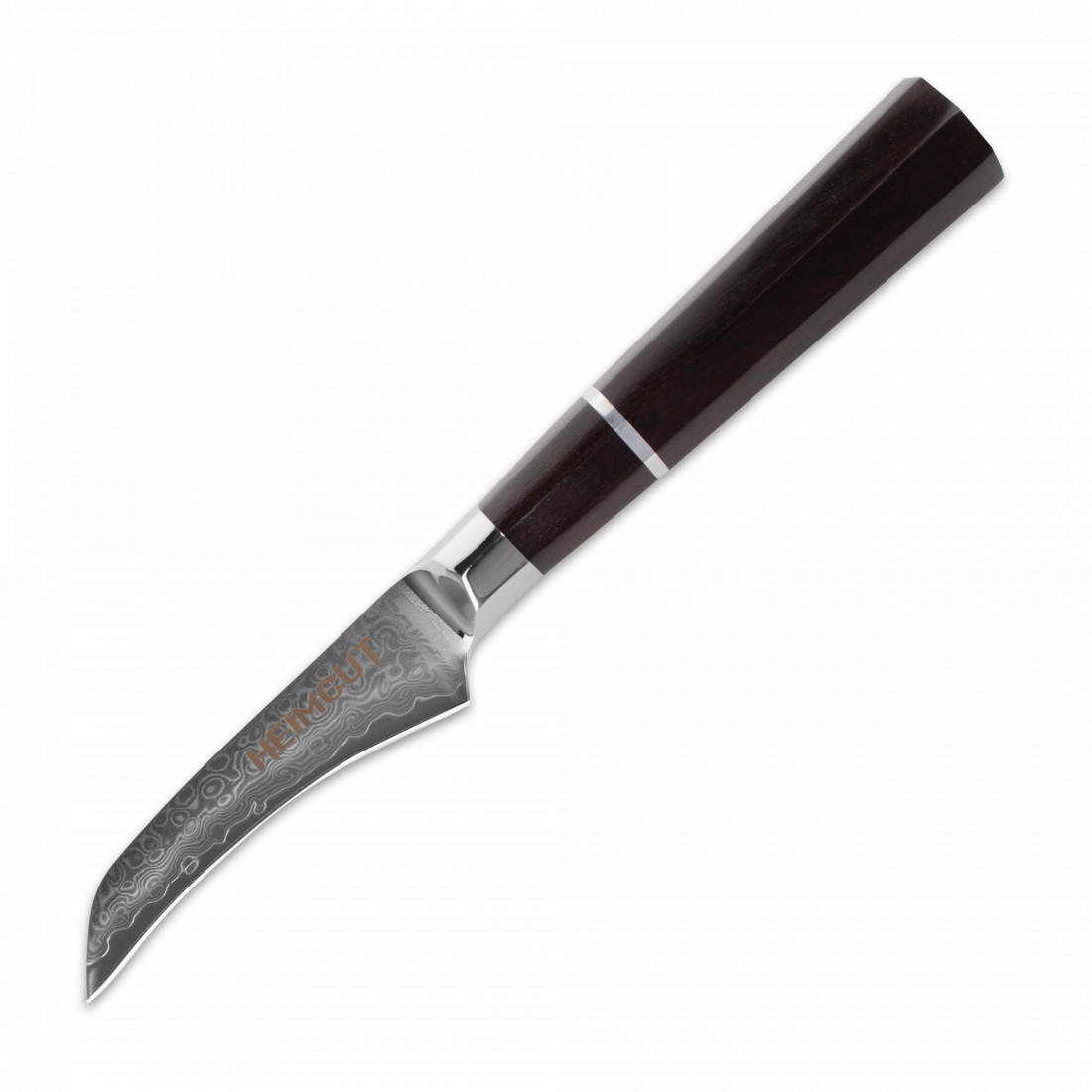 Нож кухонный для чистки овощей, 9 см, Octa Damascus, HEIMCUT, Россия